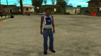 Camiseta blanca, portátil para juegos
