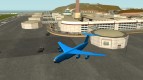 Airplanes in airport LS