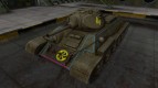 Контурные зоны пробития T-34