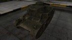 La piel de américa del tanque M2 Light Tank