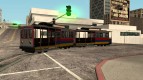 Tram, painted in the colors of the flag v. 4 by Vexillum