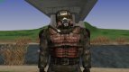 The commander of the group Dark stalkers from S. T. A. L. K. E. R V. 2