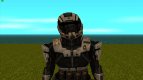 Shepard mujer con armadura de Cerberus Ajax de Mass Effect