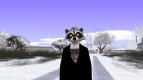 Skin GTA online raccoon mask v3