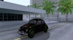 VW escarabajo en el estilo de hulk