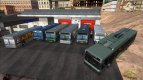 Pack of MAZ-103 cars