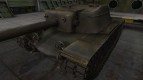 La piel de américa del tanque T110E4