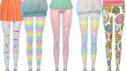 Tumblr Themed Leggings Pack Of Ten
