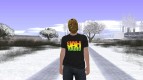Skin HD GTA Online en la camiseta KJAH Radio