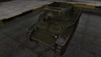 La piel de américa del tanque M8A1