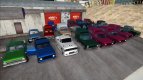 Pack of cars and cars-2715 (27156, 27151, 2715-01, 27151-01, 6F, 6G)