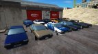Pack of cars Audi 80 (B2)