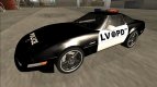 1996 Chevrolet Corvette C4 Policía LVPD
