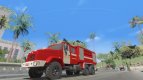 Пожарный КрАЗ-65055 АЦ-60 МЧС Украины