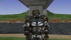 A member of the group Phoenix in a lightweight exoskeleton of S. T. A. L. K. E. R V. 2