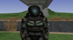 A member of the group Werewolves in a scientific suit of S. T. A. L. K. E. R V. 1