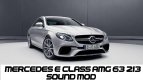 Mercedes Clase E 63 AMG 213 Sonido mod