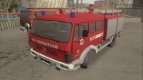 Fireman Mercedes-Benz LF 16 of Odessa