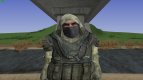 A member of the group Cleaners in the body armor CHN-1B of S. T. A. L. K. E. R V. 3