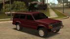 Jeep Grand Cherokee 1998 (Low Poly)