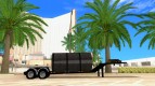 Custom trailer, Peterbilt 378