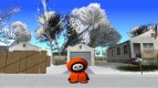 Kenny-a character from the animated television series South Park