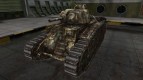 Mountain camouflage for Panzerkampfwagen B2 (f) 740