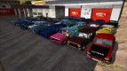 Pack of cars Moskvich-2140 (2137, 2138, 2140SL, 2734)