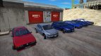 Pack of Volkswagen Scirocco cars (The Best)