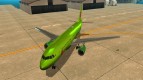 The Airbus A-320 S7Airlines