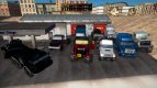 Pack of different ZiL cars(5417, 4421, 4334, 4972, 135, 5423, 6309)