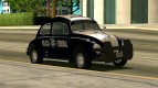 Volkswagen Beetle En 1963 De La Policia Federal