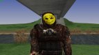 A member of the group Clowns in the mask of S. T. A. L. K. E. R V. 1