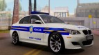 BMW M5 - Croatian Police Car