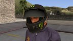 Racing Helmet Monster