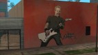 James Hetfield Metallica Art Wall