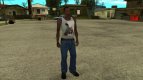 Camiseta blanca, vitalka Empanadas