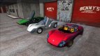 Pack of Alfa Romeo Tipo 33 cars (33, Carabo)