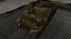 La piel de américa del tanque T40