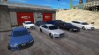 Pack of Audi A8 (D4) cars (2010-2018)