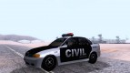 Vectra RS de la policía civil