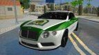 Bentley Continental Policía Iraní
