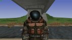 A member of the group Phoenix in a scientific suit of S. T. A. L. K. E. R V. 2