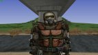 A member of the group Phoenix in a lightweight exoskeleton of S. T. A. L. K. E. R V. 1