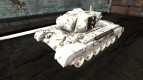 Skin for the M26 Pershing Broken Arctic Ghost