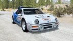 El Ford RS200 Evolution Group B Rally 1986