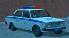 LADA 21074 POLICE ABOUT TRAFFIC POLICE OF THE UGIBDD (2012)