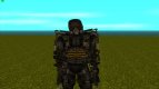 A member of the Ultimatum group in a lightweight exoskeleton from S.T.A.L.K.E.R