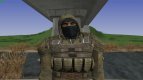 A member of the group Cleaners in the body armor CHN-1 of S. T. A. L. K. E. R V. 4