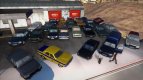 Pack of cars GAZ Volga (21, 24, 24-10, 3102, 31029, 3110, 31105, 3111, Siber)